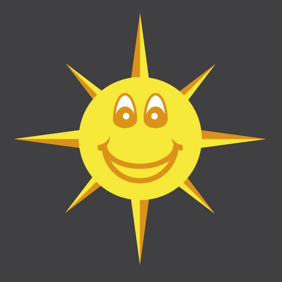 Sun playground marking design